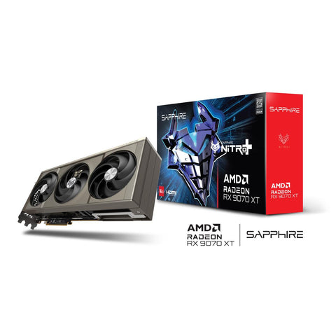 Tarjeta De Video Sapphire Nitro Rx9070Xt Gaming16Gb Gddr6 Dual Hdmi/Dp