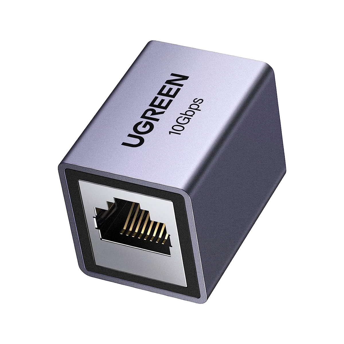 Acoplador STP (Extensor de Cable Ethernet RJ45) - 10Gbps - Blindado - Compatibilidad con Cat8 Cat7 Cat6 Cat5e - Hasta 100 Metros (328.08 Pies) - Aleación de Aluminio