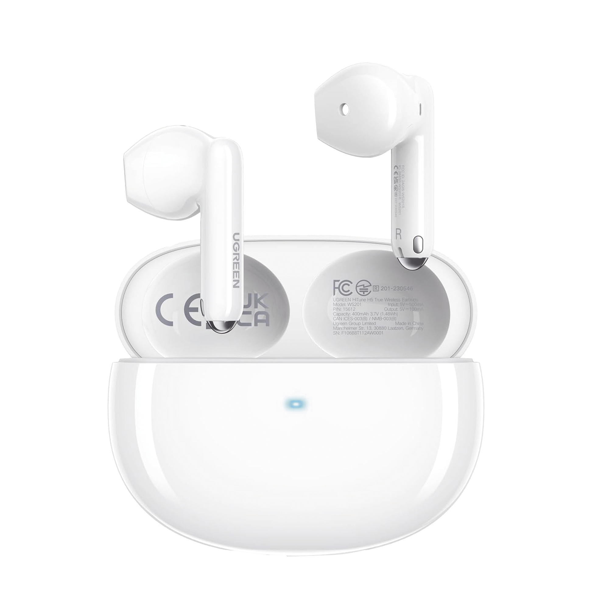 Auriculares inalámbricos con cancelación activa de ruido UGREEN HiTune T3 (blanco)