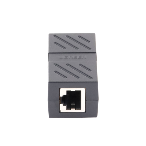 Acoplador (Extensor de Cable Ethernet RJ45 a RJ45) - 1000Mbps - Compatibilidad con Cat7 Cat6A Cat6 Cat5e - Compatible con POE - Ignífugo - ABS