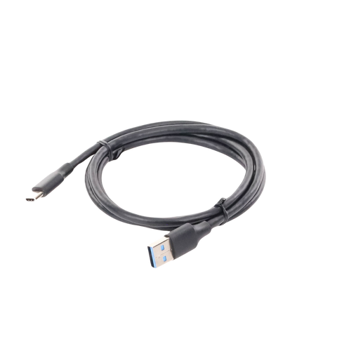 Cable USB-A a USB-C - 1 Metro - Carga y Sincronización de Datos - Carga Rápida 60W - Datos 5 Gbps - QC 3.0/2.0 - FPC - AFC - Protección Integrada - Duradero y Flexible- Caja ABS - Cubierta de TPE - Color Negro.