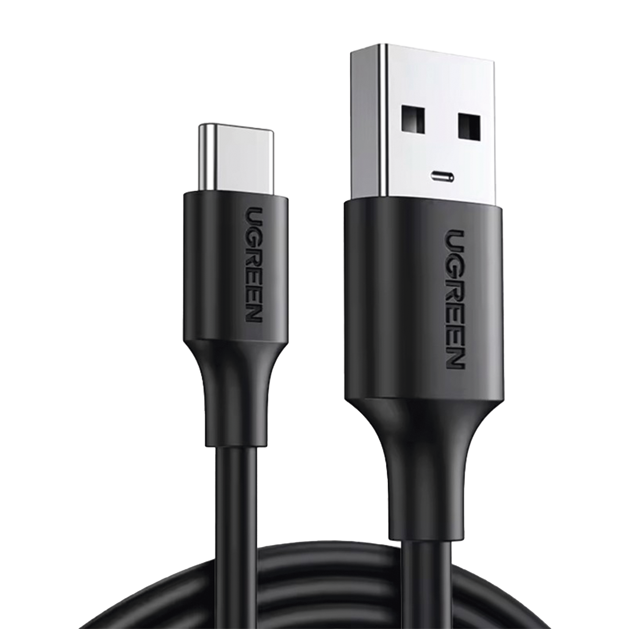 Cable USB-A a USB-C - 2 Metros - Carga y Sincronización de Datos - Carga Rápida 60W - Datos 5 Gbps - QC 3.0/2.0 - FPC - AFC - Protección Integrada - Duradero y Flexible- Caja ABS - Cubierta de TPE - Color Negro.