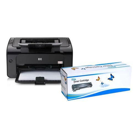 Tóner Elite Compatible CE285A para HP P1102 y M1132 + Rendimiento de 1,600 Páginas + Impresión Nítida de Alta Calidad