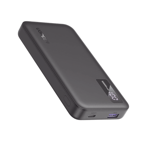Power Bank de 10000mAh NEXODE - 22.5W - USB-A - USB-C - Indicador Led - Tecnología de Carga Rápida - Ultra Delgado - Ultra ligero - PD3.0/QC3.0/FCP/AFC/APPLE/SAMSUNG/ BC1.2/SC - Aprobado CE, Rohs, FCC, REACH, POPS, etc.
