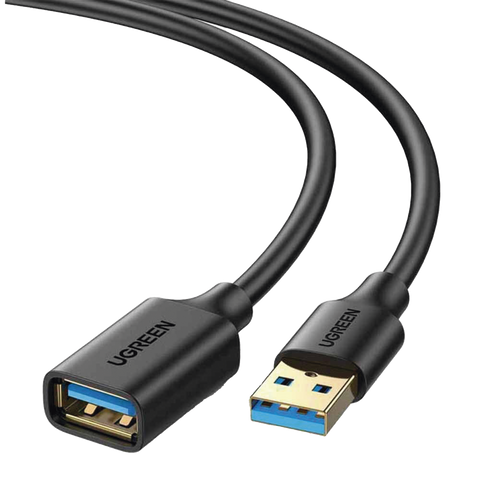 Cable Extensor USB 3.0 | 3 Metros | Macho-Hembra | 5 Gbps | Ultra Durabilidad | Núcleo de cobre estañado 28/22 AWG | Blindaje interior múltiple | Ideal para teclado, mouse , etc.