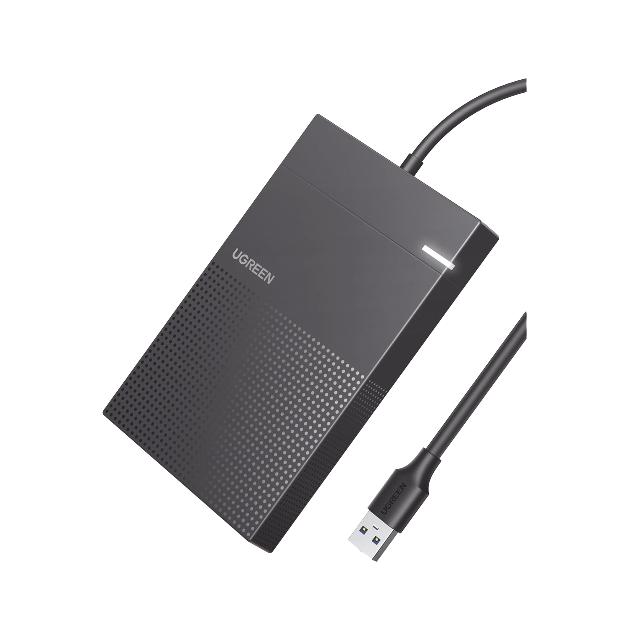 Carcasa de Disco Duro 2.5'' (Enclosure) - Adecuado para HDD y SSD de 2.5” - Chip Inteligente - UASP & TRIM - Led Indicador - ABS - Hibernación Automática - Compatible con SATA I II III, HDD, SSD de hasta 6TB.