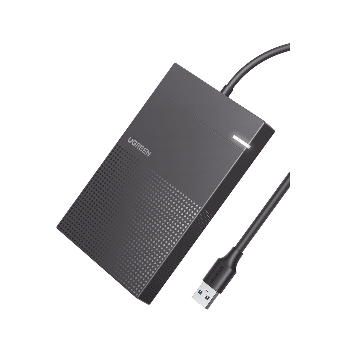 Carcasa de Disco Duro 2.5'' (Enclosure) - Adecuado para HDD y SSD de 2.5” - Chip Inteligente - UASP & TRIM - Led Indicador - ABS - Hibernación Automática - Compatible con SATA I II III, HDD, SSD de hasta 6TB.