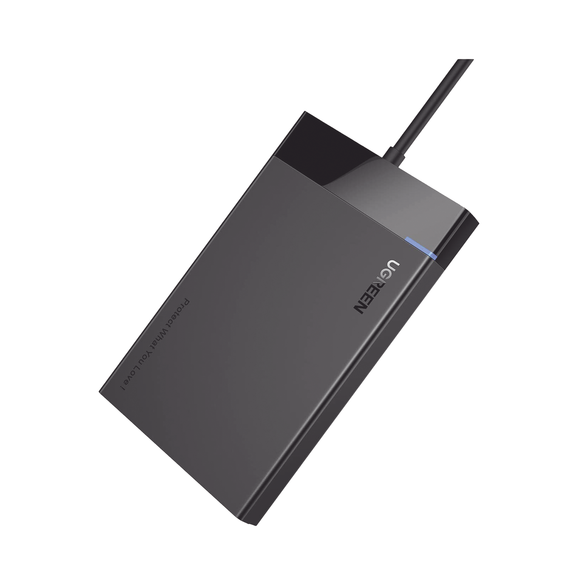 Carcasa de Disco Duro 2.5'' (Enclosure) - Velocidad SATA 3.0 de hasta 6 Gbps - Compatible con SATA 2.0/1.0 - Velocidad USB 3.0 de hasta 5 Gbps - Compatible con USB 2.0 y 1.1 - SATA I II III, HDD, SSD de hasta 10TB.
