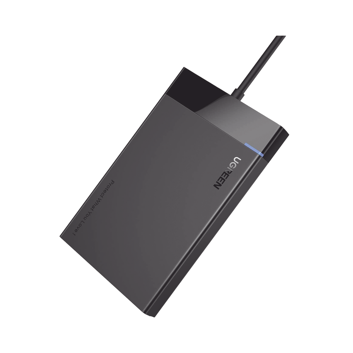 Carcasa de Disco Duro 2.5'' (Enclosure) - Velocidad SATA 3.0 de hasta 6 Gbps - Compatible con SATA 2.0/1.0 - Velocidad USB 3.0 de hasta 5 Gbps - Compatible con USB 2.0 y 1.1 - SATA I II III, HDD, SSD de hasta 10TB.