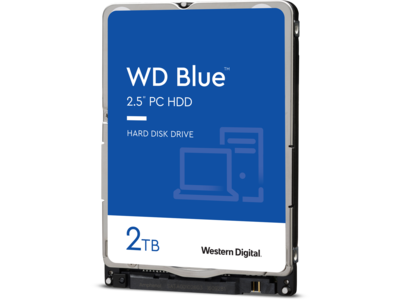 Disco Duro Interno Wd 2Tb 2.5 Wd20Spzx. 128M Sata3 5400Rpm Blue Bulk