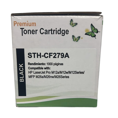 Tóner Cartridge TH-CF279A COMPATIBLE M12 y MFP M26a - Rendimiento Alto y Texto Nítido - Calidad Premium Garantizada