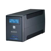 Nobreak Vica S 650Va/360W Pant Lcd 8 Contactos. 4 Tomas Reg Y 4 Con Resp Reg Y Sup