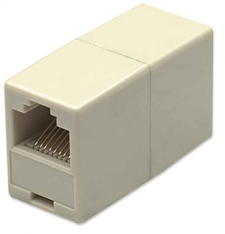 Cople RJ45 Hembra a Hembra Cat5e UTP Conector Extensor Ethernet Internet Alta Velocidad Red LAN