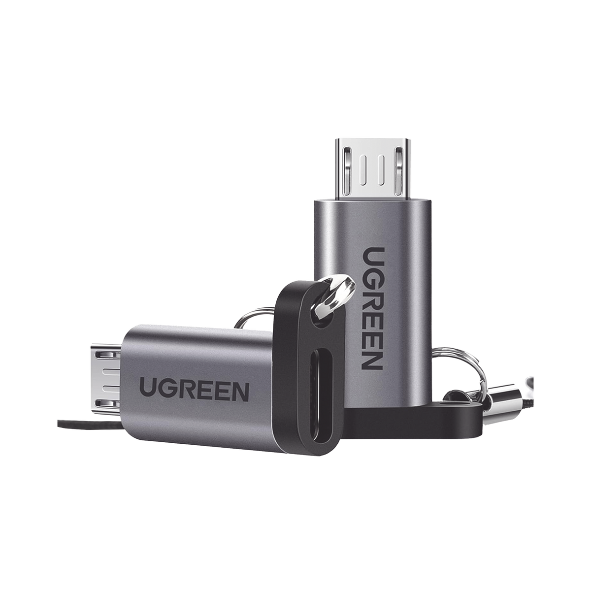 Adaptador USB-C 3.1 a Micro USB - Carga Rápida - FPC/QC2.0 - Sincronización de Datos - Velocidad de Transferencia de hasta 480Mbps - Incluye Cordón - Caja de Aluminio - Múltiples Protecciones - Amplia Compatibilidad.