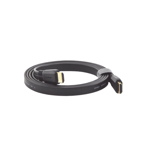 Cable HDMI 2.0 Plano de 1.5 Metros (4.92 Pies) | 4K@60Hz | HDR | 3D | HEC (Canal Ethernet HDMI) | ARC (Canal de Retorno de Audio | Color Profundo de 48 Bits | Audio de 32 Canales | HDCP | Audio Dolby True HD 7.1 | 18 Gbps | EstaÑado y Triple Blindaje | A