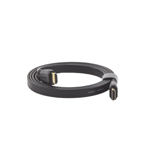 Cable HDMI 2.0 Plano de 1.5 Metros (4.92 Pies) | 4K@60Hz | HDR | 3D | HEC (Canal Ethernet HDMI) | ARC (Canal de Retorno de Audio | Color Profundo de 48 Bits | Audio de 32 Canales | HDCP | Audio Dolby True HD 7.1 | 18 Gbps | EstaÑado y Triple Blindaje | A