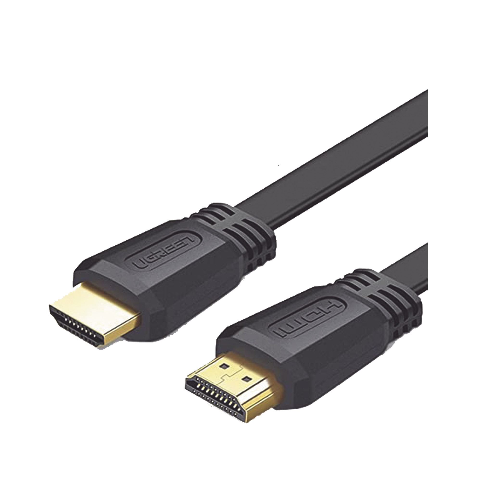 Cable HDMI 2.0 Plano de 1.5 Metros (4.92 Pies) | 4K@60Hz | HDR | 3D | HEC (Canal Ethernet HDMI) | ARC (Canal de Retorno de Audio | Color Profundo de 48 Bits | Audio de 32 Canales | HDCP | Audio Dolby True HD 7.1 | 18 Gbps | EstaÑado y Triple Blindaje | A