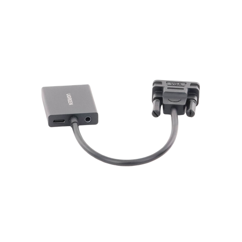 VGA Macho | Salida: HDMI Hembra | Resolución de 1080P@60Hz | Puerto Estéreo de 3.5 mm | Plug and Play, Sin Controlador | Longitud del Cable 15 cm (5.91 Pulgadas). | Incluye Cable de Alimentación USB | Incluye Cable de Audio de 3.5mm.