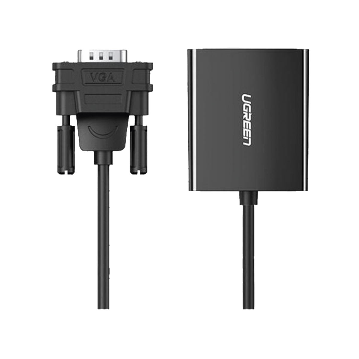 VGA Macho | Salida: HDMI Hembra | Resolución de 1080P@60Hz | Puerto Estéreo de 3.5 mm | Plug and Play, Sin Controlador | Longitud del Cable 15 cm (5.91 Pulgadas). | Incluye Cable de Alimentación USB | Incluye Cable de Audio de 3.5mm.