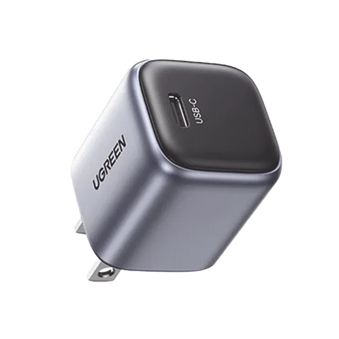 Cargador Mini de 20W - 1 USB-C de Carga Rápida - Tecnología GaN II - Carga Inteligente - Múltiple Protección - Mayor Eficiencia Energética - Tamaño Compacto.