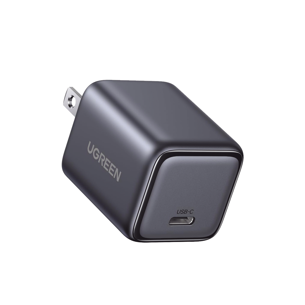 Cargador Mini de 30W - 1 USB-C de Carga Rápida - Tecnología GaN II - Carga Inteligente - Múltiple Protección - Mayor Eficiencia Energética - Tamaño Compacto.