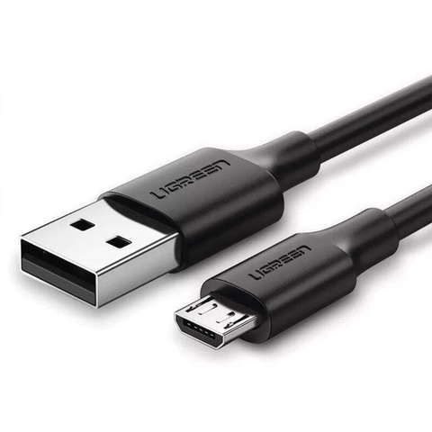 Cable USB-A a Micro USB - 2 Metros (6.56 Pies) - Tecnología de Carga Rápida Qualcomm | QC 3.0/2.0 - Recarga hasta 18W - Transmisión de Datos hasta 480Mbps - Tecnología de Carga Segura - Hasta 5,000 Flexiones - ABS y PVC de Alta Duración