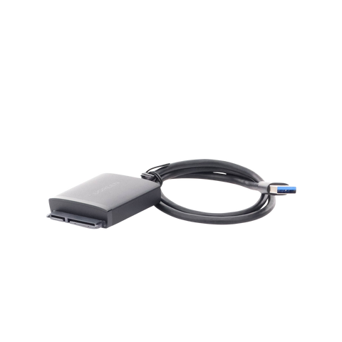 Adaptador USB 3.0 a SATA III - Compatible con Disco Duro HDD y SSD de 2.5' y 3.5' de hasta 12 TB - Velocidad USB 3.0 de hasta 5 Gbps - Alta Velocidad con UASP & TRIM - Cable de 50 cm.