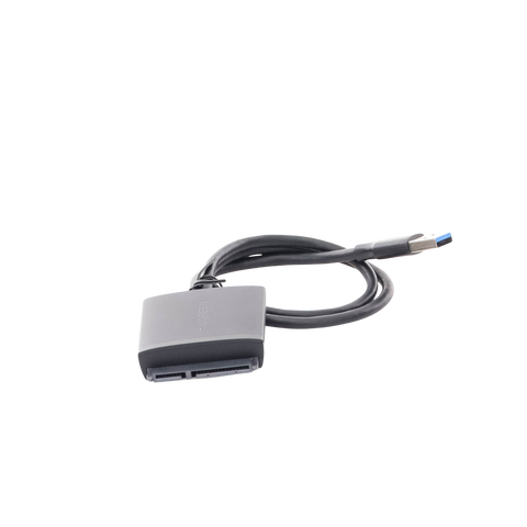 Adaptador USB 3.0 a SATA III - Compatible con Disco Duro HDD y SSD de 2.5' y 3.5' de hasta 12 TB - Velocidad USB 3.0 de hasta 5 Gbps - Alta Velocidad con UASP & TRIM - Cable de 50 cm.
