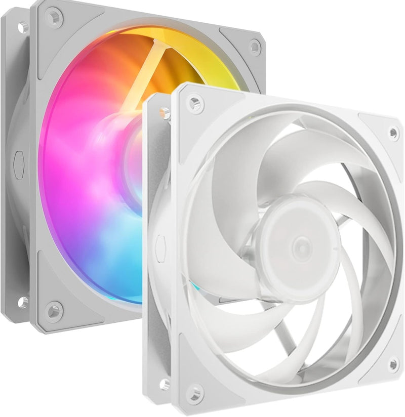 Ventilador Cooler Master Mobius120P Argb White Mfz-M2Dw-24Np2-R1