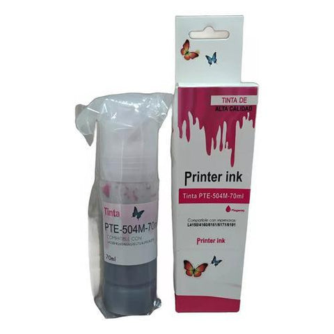 Kit 4 Tintas Compatibles Epson T504 L3150 L4150 L4160 + Rendimiento Extra Ahorra Hasta 70% + Calidad Premiun Nuevo