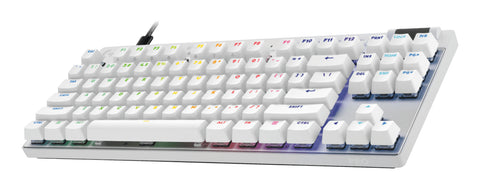 Teclado Logitech G Pro X Tkl Rapid Analog Switches Usb - Blanco (920-013132) - inglés