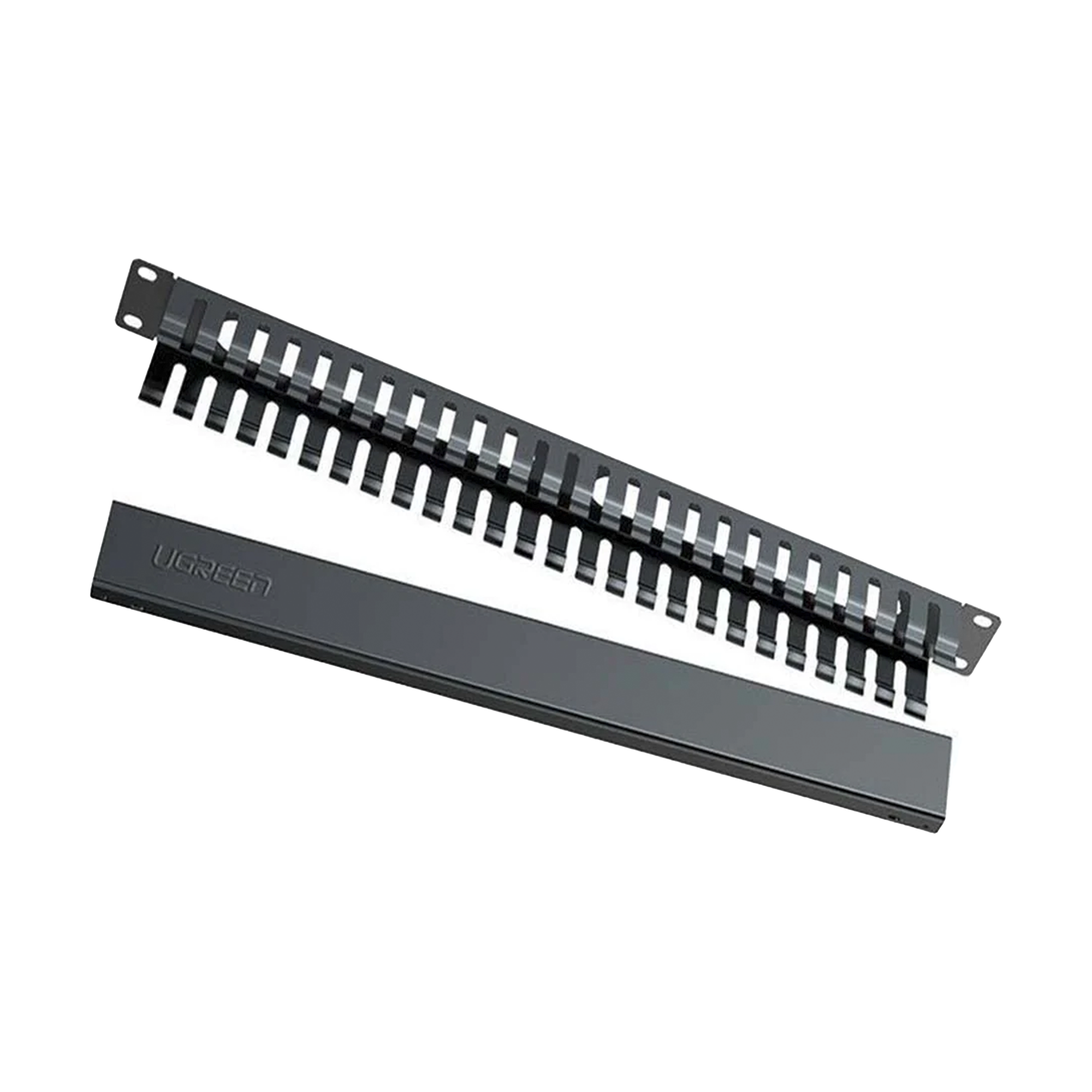 24/50-Port Ethernet Cable Management Rack