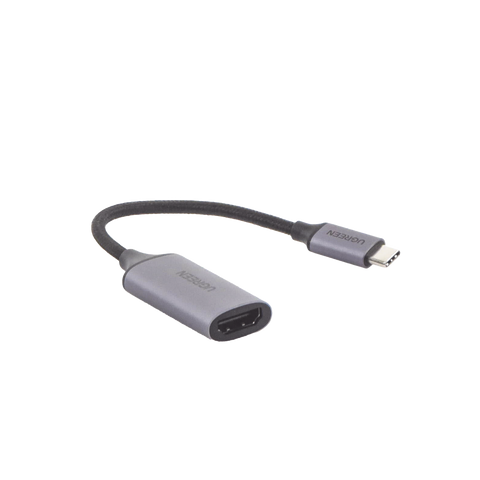 Cable Adaptador USB C a HDMI 4K@60Hz | Convertidor Thunderbolt 3 | Caja de Aluminio | HDMI V2.0 | 3D | Longitud del Cable 10 cm (3.94 Pulgadas)