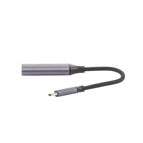 Cable Adaptador USB C a HDMI 4K@60Hz | Convertidor Thunderbolt 3 | Caja de Aluminio | HDMI V2.0 | 3D | Longitud del Cable 10 cm (3.94 Pulgadas)