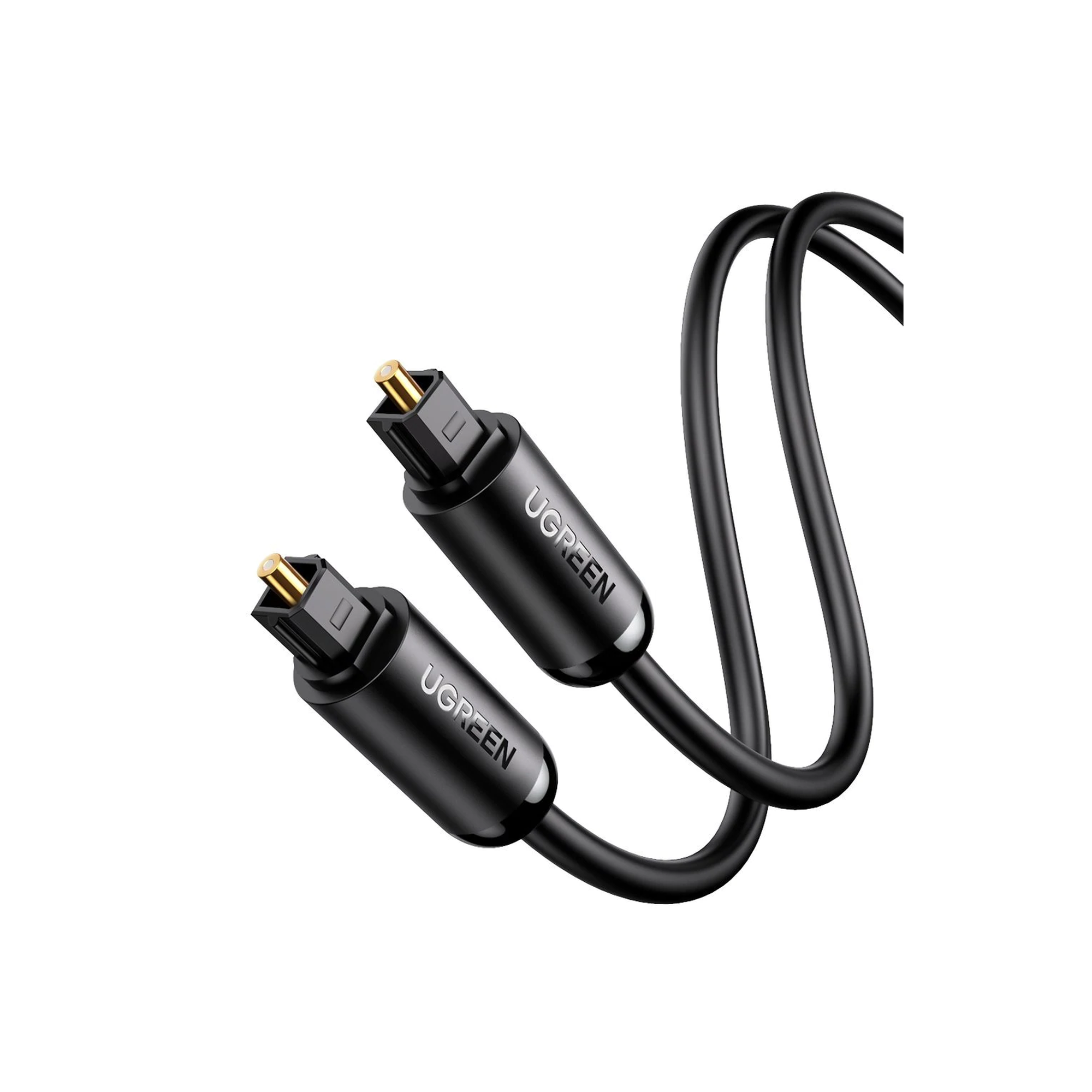 Cable Óptico Toslink (S/PDIF) de Alta Calidad para Audio Digital | 3 Metros (9.84 Pies) | Tapa de Protección | Dolby 7.1 Canales | Diseño Durable | Plug & Play | Color Negro