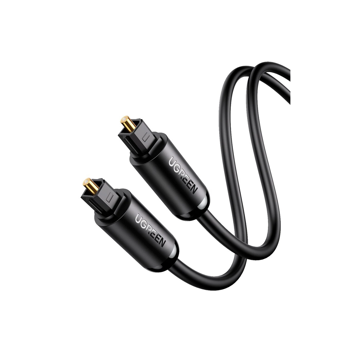 Cable Óptico Toslink (S/PDIF) de Alta Calidad para Audio Digital | 3 Metros (9.84 Pies) | Tapa de Protección | Dolby 7.1 Canales | Diseño Durable | Plug & Play | Color Negro