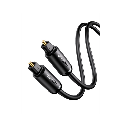 Cable Óptico Toslink (S/PDIF) de Alta Calidad para Audio Digital | 3 Metros (9.84 Pies) | Tapa de Protección | Dolby 7.1 Canales | Diseño Durable | Plug & Play | Color Negro