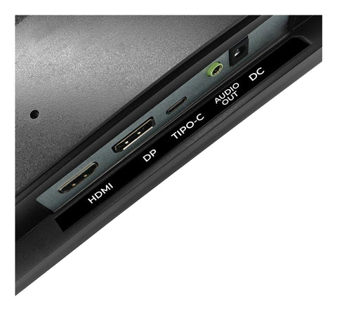 Monitor Gamer Curvo Balam Rush Andromeda Mag24Y Led 23.8"" 1920X1080 Fhd G Sync/Freesync 180Hz Hdmi/Displayport Negro
