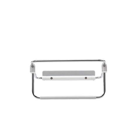 Soporte para Laptop | Plegable | Ajustable de 87 a 131 mm | Amplia compatibilidad 11''-16'' | Capacidad de carga 20 KG | Antideslizante | Ultra Ligero | Metal | ABS | Silicona | Color Plata