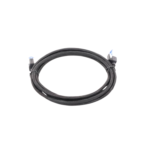 Cable Ethernet Cat8 CLASS F/FTP Redondo con Malla de Nylon 2 Metros (6.56 Pies)