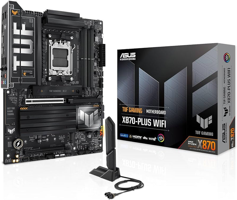 Tarjeta Madre Asus Tuf Gaming X870-Plus Wifi Am5, Modulos 4 X ddr5, Usb C, Hdmi, Atx