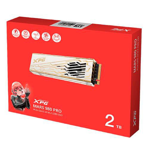 Unidad Ssd M.2 Xpg Mars 980 Pro Pcie Gen 5X4 2Tb (Smar-980P-2Tci)
