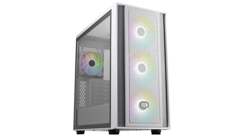 Gabinete Cooler Master Masterbox 600 Micro Atx Blanco Mb600-Wgnn-S00