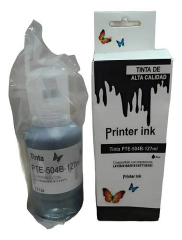Kit 4 Tintas Compatibles Epson T504 L3150 L4150 L4160 + Rendimiento Extra Ahorra Hasta 70% + Calidad Premiun Nuevo