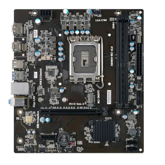 Tarjeta Madre ECS H610M DDR4 Intel Oficina Ensamble Económico