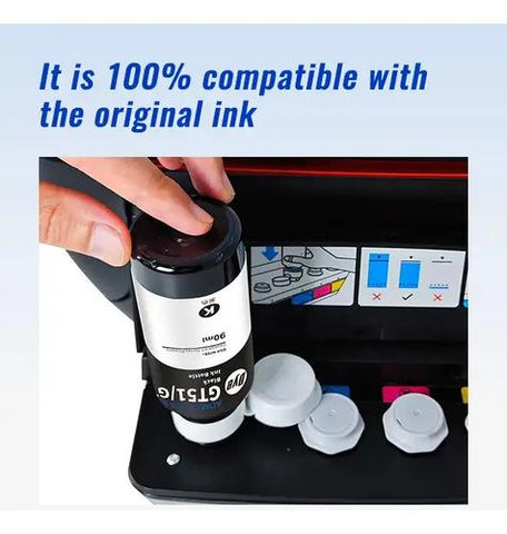 Kit de Tintas Compatibles HP GT53/GT52 (315, 415, 515, 530, 630) + Alto Rendimiento + Rinde Miles de Páginas sin Perder Calidad