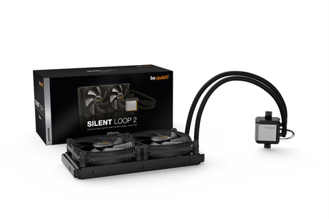 Enfriamiento Líquido be quiet! Silent Loop 2 – Bomba Amortiguada 280mm – Potencia Extrema sin Ruido – Profesional