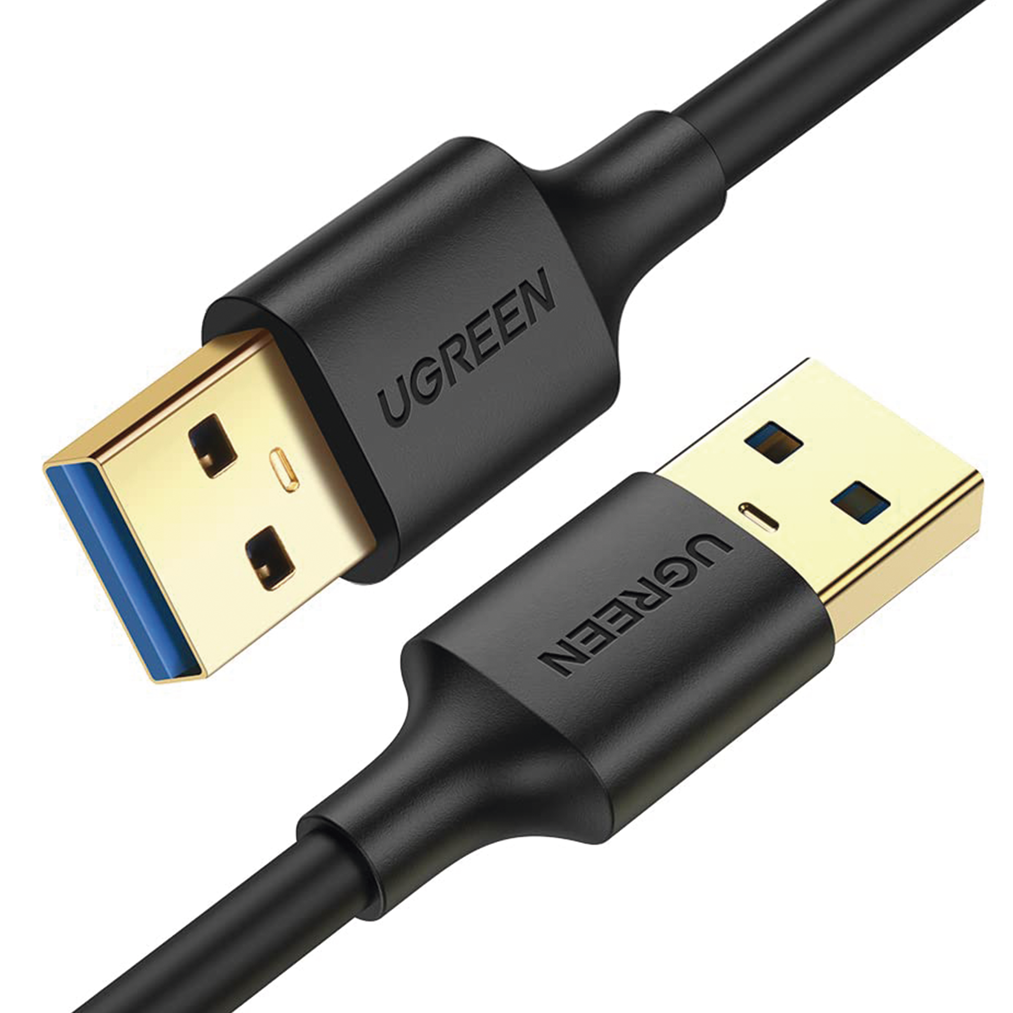 Cable USB-A 3.0 a USB-A 3.0 | 3 Metros | Macho a Macho | Conector Niquelado | Núcleo de Cobre Estañado | Blindaje Múltiple | Velocidad 5Gbps | No Requiere Controlador | Compatible con USB 2.0 Y USB 1.1