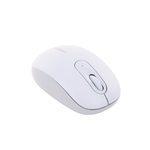 Mouse Inalámbrico 2.4G 800/1200/1600/2400 DPI - Función de 3 botones - Alcance 10m - Silencioso - Ergonómico - Anti-caída y Anti-interferencias - Batería Alcalina AA incluida - Color Dusty Blue.