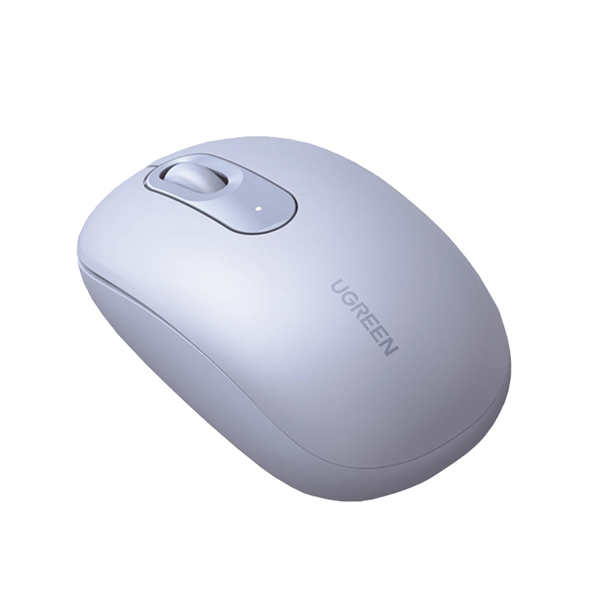 Mouse Inalámbrico 2.4G 800/1200/1600/2400 DPI - Función de 3 botones - Alcance 10m - Silencioso - Ergonómico - Anti-caída y Anti-interferencias - Batería Alcalina AA incluida - Color Dusty Blue.